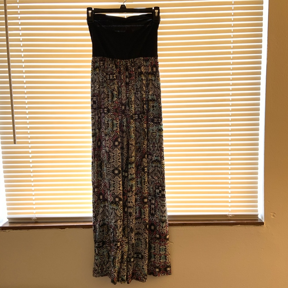 Strapless Printed Jumpsuit